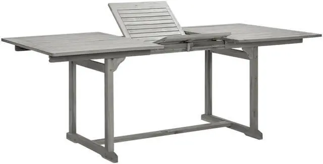 Main image of vidaXL Outdoor Dining Table Extendable Garden Patio Table Solid Acacia Wood