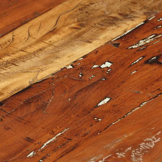 Alt view image 4 of 15 - vidaXL Coffee Table Vintage Round End Table Side Table Solid Reclaimed Wood