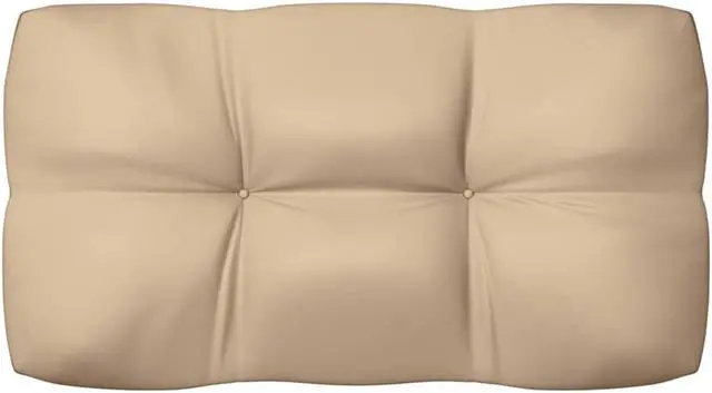 Alt view image 5 of 17 - vidaXL 7x Pallet Sofa Cushions Beige Indoor Outdoor Sofa Seat Chair Cushion
