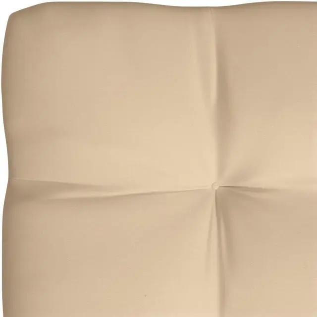 Alt view image 6 of 17 - vidaXL 7x Pallet Sofa Cushions Beige Indoor Outdoor Sofa Seat Chair Cushion