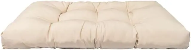 Alt view image 2 of 12 - vidaXL Chair Cushion 3 Pcs Outdoor Pallet Seat Cushion Sofa Pad Gray Fabric