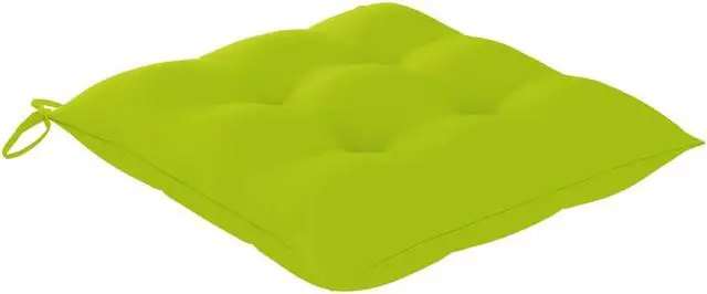Alt view image 2 of 16 - vidaXL Chair Cushion 4 Pcs Outdoor Patio Seat Cushion Bright Green Oxford Fabric