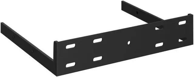 Alt view image 6 of 8 - vidaXL Floating Corner Shelves 4 pcs High Gloss Black 13.8"x13.8"x1.5" MDF