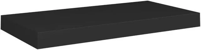 Alt view image 2 of 9 - vidaXL Wall Shelf Floating Shelf Display Shelf for Book Wall Mounted Black