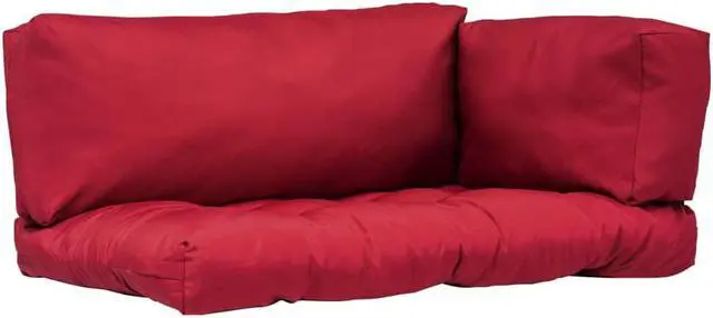 Main image of vidaXL Chair Cushion Outdoor Patio Pallet Cushion Seat Pad Pillow Gray Fabric