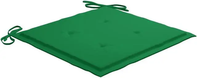 Alt view image 2 of 14 - vidaXL Chair Cushion 6 Pcs Outdoor Patio Seat Cushion Green Oxford Fabric