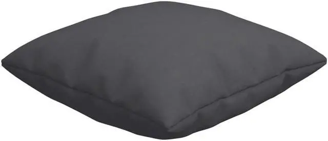 Alt view image 8 of 15 - vidaXL Throw Pillows 4 pcs Anthracite 23.6"x23.6" Fabric