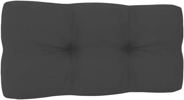 Alt view image 2 of 13 - vidaXL Chair Cushion Outdoor Pallet Seat Cushion Sofa Pad Anthracite Fabric