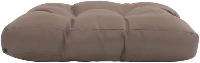 Alt view image 2 of 13 - vidaXL Chair Cushion Outdoor Patio Pallet Seat Cushion Sofa Pad Taupe Fabric
