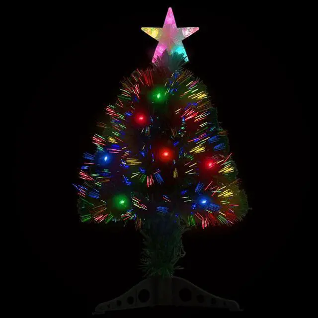 Alt view image 2 of 17 - vidaXL Christmas Garland Artificial Garland with Baubles and LED Lights Green