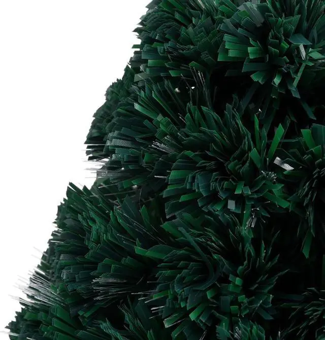 Alt view image 6 of 17 - vidaXL Christmas Garland Artificial Garland with Baubles and LED Lights Green