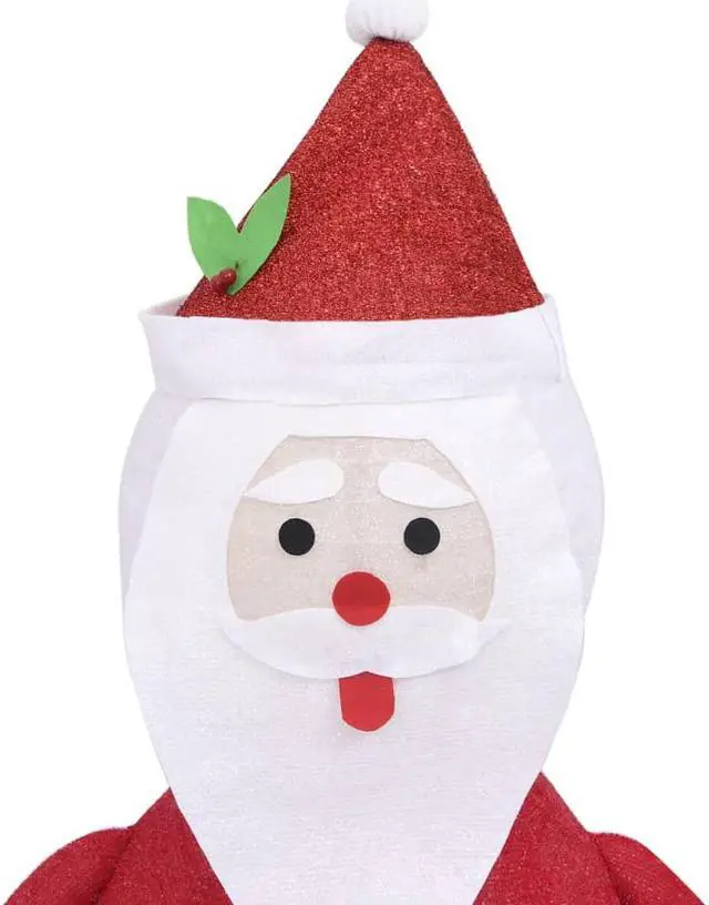 Alt view image 12 of 18 - vidaXL Christmas Tree 128 LEDs 3.9' Warm White Willow Indoor Outdoor