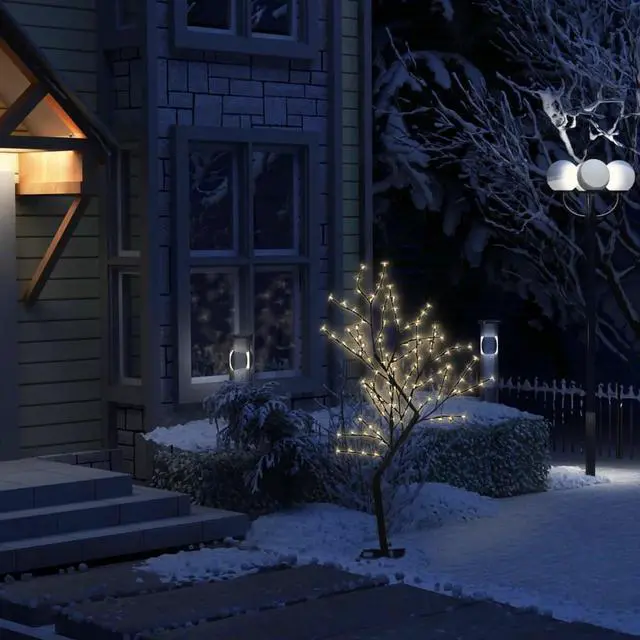 Alt view image 7 of 16 - vidaXL Decorative Christmas Snowman Figure with LED Luxury Fabric 35.4"
