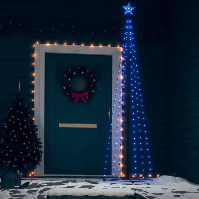 Alt view image 7 of 17 - vidaXL Acrylic Reindeer Family Christmas Decoration 300 LED Cold White