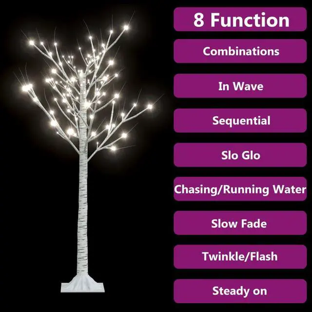 Alt view image 9 of 17 - vidaXL Christmas Tree 156 LEDs 4.9' Cold White Willow Indoor Outdoor