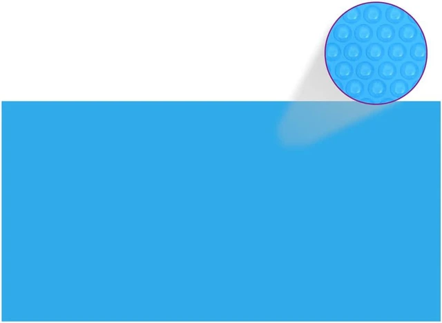 Main image of vidaXL Pool Cover Solar Blanket Winter Pool Cover Pool Heater Cover Blue