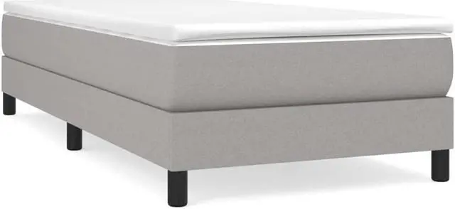 Alt view image 2 of 15 - vidaXL Bed Frame Dark Grey Velvet (100% polyester), plywood, engineered wood