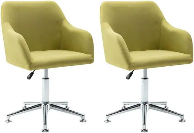 Alt view image 2 of 16 - vidaXL Dining Chairs 2 Pcs Accent Chair for Living Room Light Gray Velvet