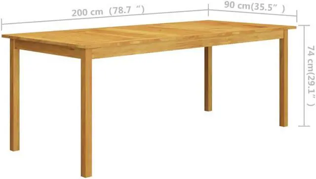 Alt view image 3 of 7 - vidaXL Patio Dining Set 9 Pieces Brown Outdoor Garden Dinner Lounge Seating