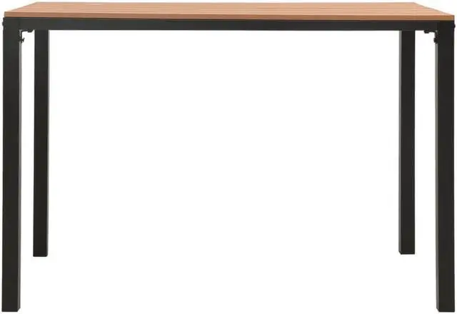 Alt view image 4 of 7 - vidaXL Patio Bistro Set Chair with Tea Table and Cushions Solid Acacia Wood