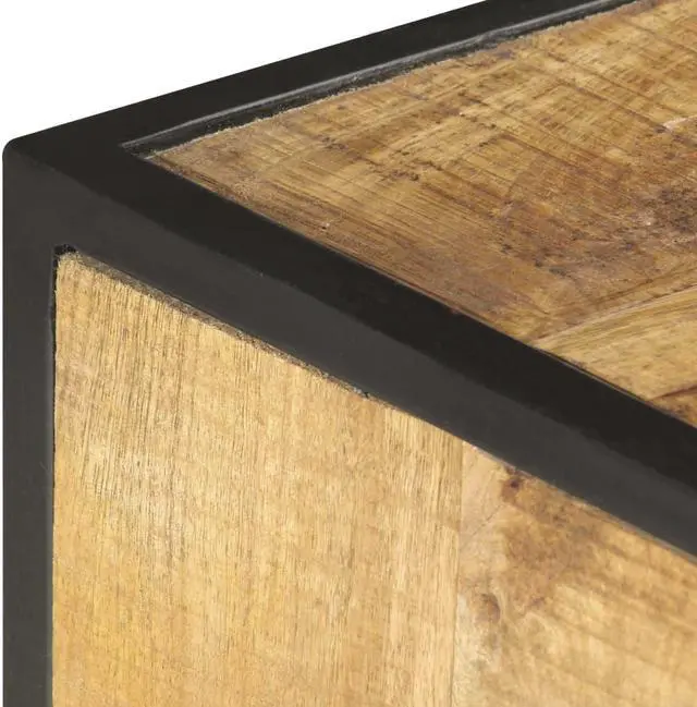 Alt view image 7 of 7 - vidaXL TV Cabinet 51.2"x11.8"x15.4" Solid Mango Wood