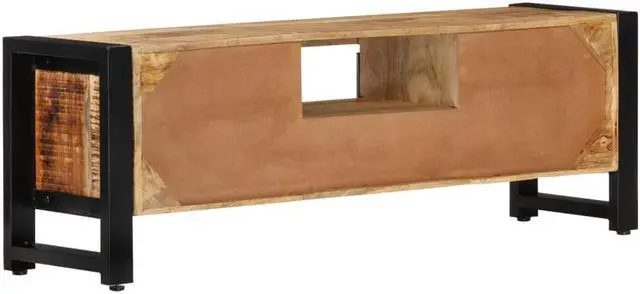 Alt view image 5 of 7 - vidaXL TV Cabinet 47.2"x11.8"x15.7" Solid Wood Mango