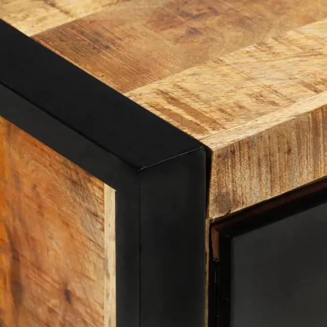 Alt view image 6 of 7 - vidaXL TV Cabinet 47.2"x11.8"x15.7" Solid Wood Mango