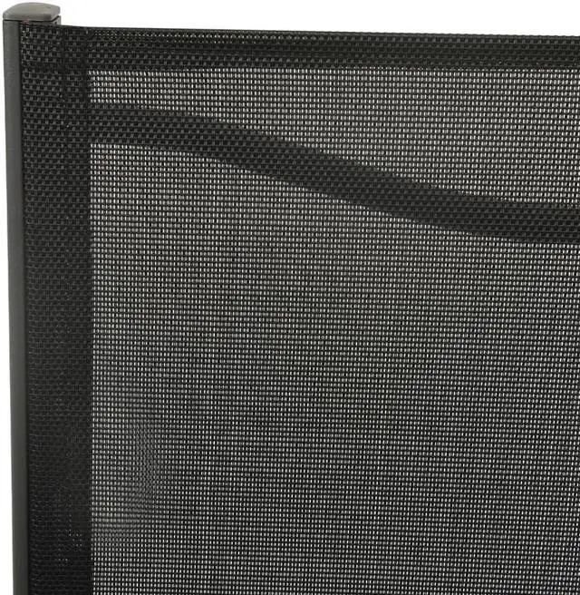 Alt view image 11 of 13 - vidaXL Patio Chairs 4 pcs Textilene and Steel Black and Anthracite