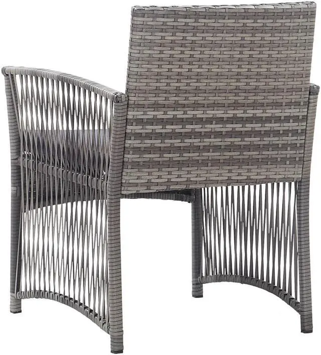 Alt view image 14 of 17 - vidaXL Patio Armchairs with Cushions 2 pcs Anthracite Poly Rattan