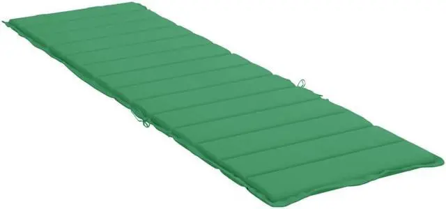 Alt view image 16 of 16 - vidaXL Patio Cushion Outdoor Sun Lounger Chair Cushion Green Oxford Fabric