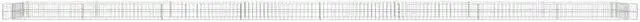 Alt view image 16 of 16 - vidaXL Gabion Raised Bed Galvanized Steel 315"x39.4"x7.9"