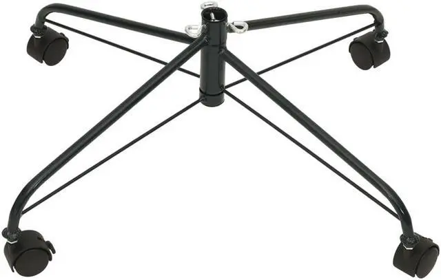 Alt view image 11 of 12 - vidaXL Christmas Tree Stand with Wheels 2x2x1 ft