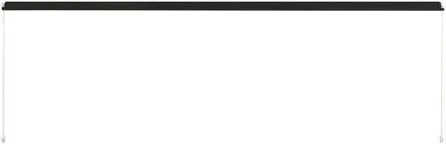 Alt view image 3 of 6 - vidaXL Retractable Awning Patio Retractable Awning 157.5"x59.1" Anthracite