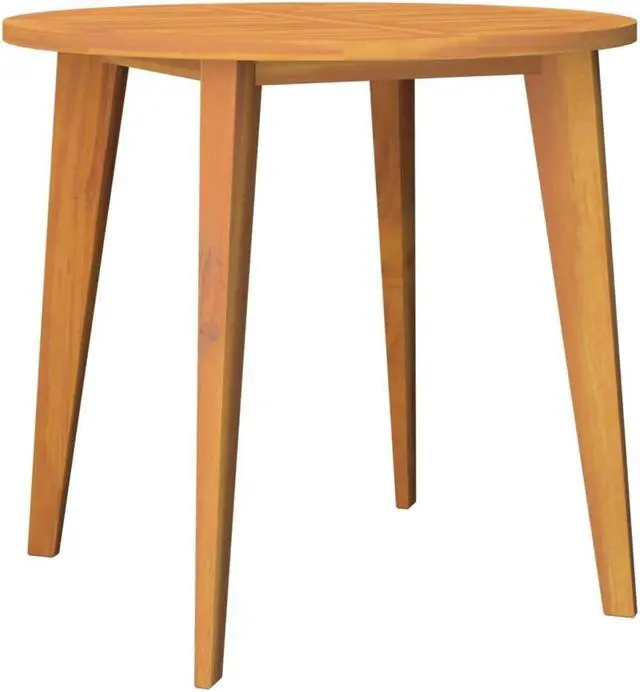 Alt view image 3 of 6 - vidaXL Patio Dining Set 5 Piece Patio Table and Chair Set Solid Wood Acacia