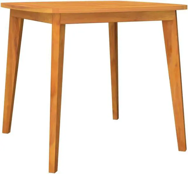 Alt view image 3 of 6 - vidaXL Patio Dining Set 5 Piece Patio Table and Chair Set Solid Wood Acacia