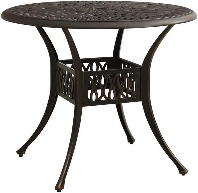 Alt view image 13 of 13 - vidaXL Patio Table Outdoor Dining Table Garden Porch Furniture Cast Aluminum