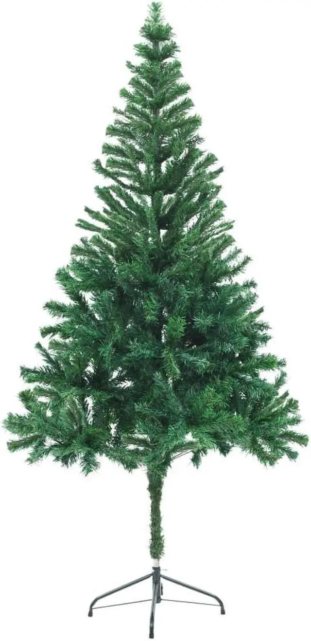 Alt view image 2 of 7 - vidaXL Artificial Pre-lit Christmas Tree with Ball Set Xmas Tree 564 Branches