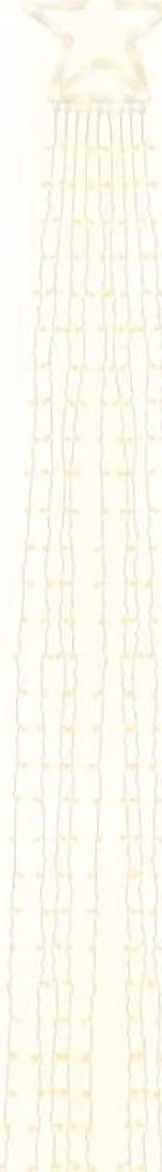 Alt view image 3 of 6 - vidaXL Christmas Tree Light Christmas Tree Star String Light 320 LEDs Warm White