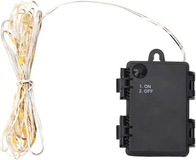 Alt view image 8 of 12 - vidaXL LED String Lights with 110 LEDs and Fan 433.1"