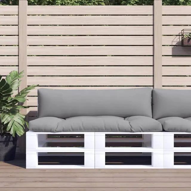 Alt view image 10 of 13 - vidaXL Chair Cushion 2 Pcs Outdoor Pallet Seat Cushion Sofa Pad Green Fabric
