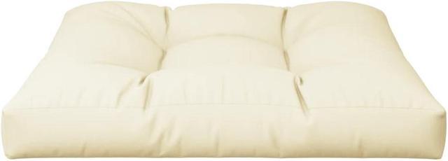 Alt view image 15 of 16 - vidaXL Chair Cushion Outdoor Patio Pallet Seat Cushion Sofa Pad Cream Fabric