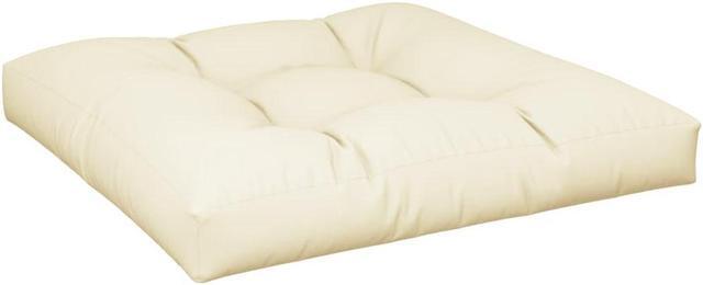 Alt view image 14 of 16 - vidaXL Chair Cushion Outdoor Patio Pallet Seat Cushion Sofa Pad Cream Fabric