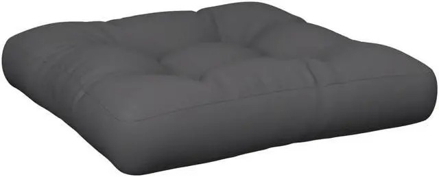 Alt view image 11 of 11 - vidaXL Chair Cushion Outdoor Patio Pallet Seat Cushion Sofa Pad Gray Fabric
