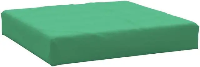 Alt view image 14 of 14 - vidaXL Chair Cushion Outdoor Patio Pallet Cushion Seat Pad Green Oxford Fabric