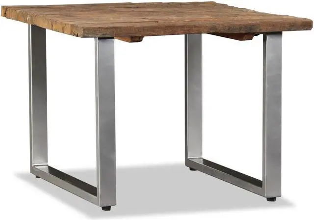 Alt view image 14 of 15 - vidaXL Coffee Table Sofa End Table Accent Side Table Solid Wood Reclaimed