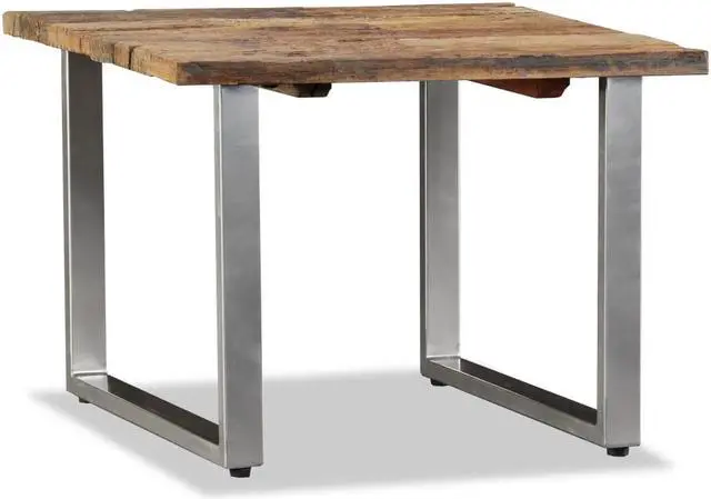 Alt view image 13 of 15 - vidaXL Coffee Table Sofa End Table Accent Side Table Solid Wood Reclaimed