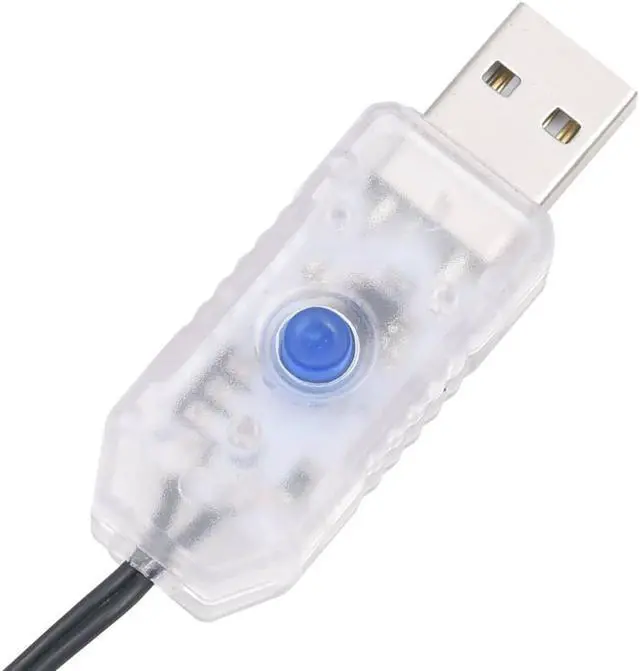Alt view image 9 of 9 - vidaXL LED String with 400 LEDs Warm White 131.2' PVC