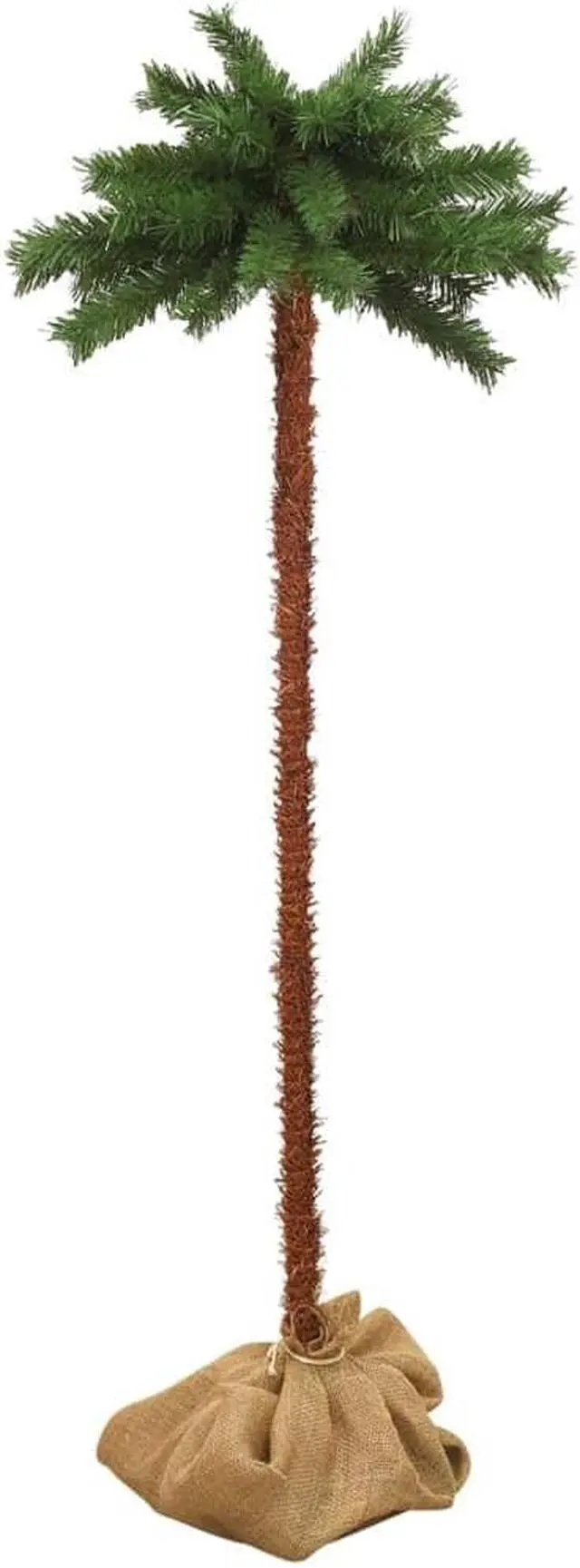 Alt view image 12 of 15 - vidaXL Artificial Palm Tree with LEDs 82.7"