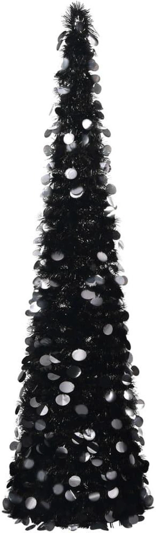 Alt view image 9 of 15 - vidaXL Christmas Tree Pop-up Artificial Tree Christmas Decoration Silver PET