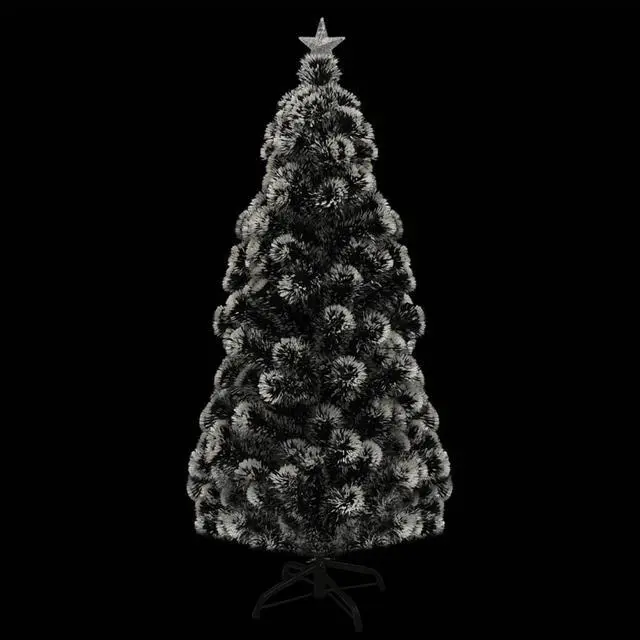 Alt view image 10 of 12 - vidaXL Pre-lit Christmas Tree with Stand Xmas Tree Decoration 220 Branches